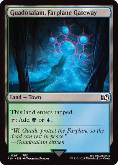 Guadosalam, Farplane Gateway (Universes Beyond: FINAL FANTASY) Near Mint Foil - Nick Nack's Full Frontal Attack