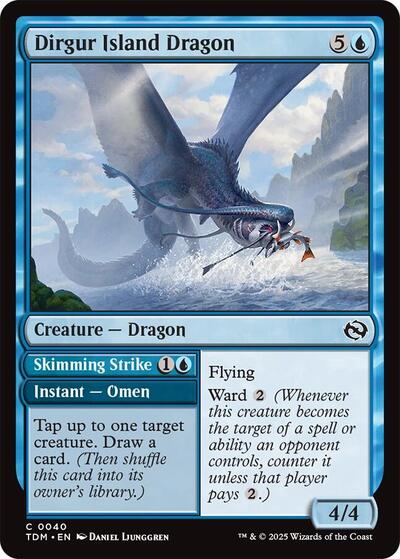 Dirgur Island Dragon (Tarkir: Dragonstorm) Near Mint
