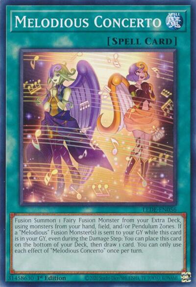 Melodious Concerto (Legacy of Destruction) Near Mint 1st Edition - Nick Nack's Full Frontal Attack