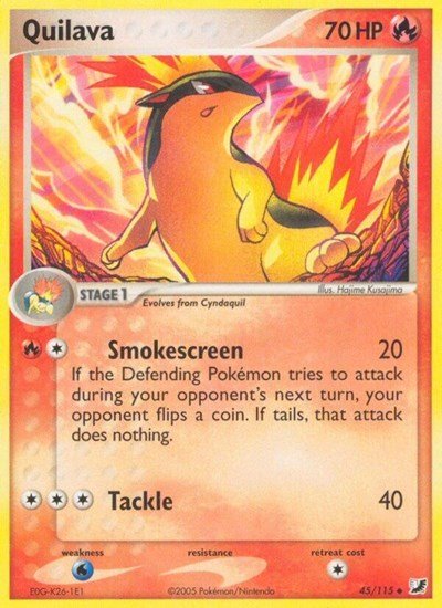Quilava (Unseen Forces) Light Play - Nick Nack's Full Frontal Attack