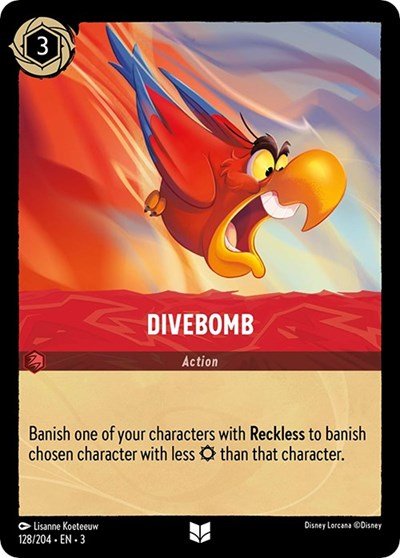 Divebomb (Into the Inklands) Near Mint - Nick Nack's Full Frontal Attack