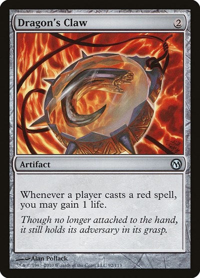 Dragon's Claw (Duels of the Planeswalkers) Near Mint