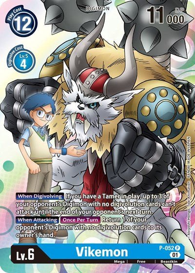 Vikemon (Digimon Promotion Cards) Near Mint Foil - Nick Nack's Full Frontal Attack