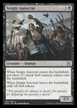 Sengir Autocrat (Eternal Masters) Near Mint - Nick Nack's Full Frontal Attack