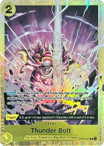 Thunder Bolt (Premium Card Collection -Best Selection Vol. 1-) (One Piece Promotion Cards) Near Mint Foil