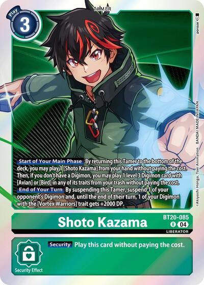 Shoto Kazama (Release Special Booster 2.5) Damaged / Poor Foil