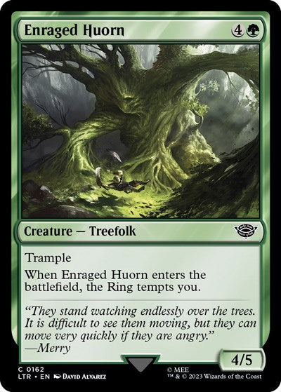 Enraged Huorn (Universes Beyond: The Lord of the Rings: Tales of Middle-earth) Near Mint