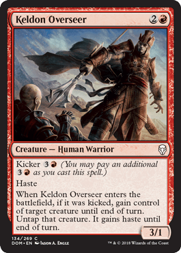 Keldon Overseer (Dominaria) Near Mint - Nick Nack's Full Frontal Attack