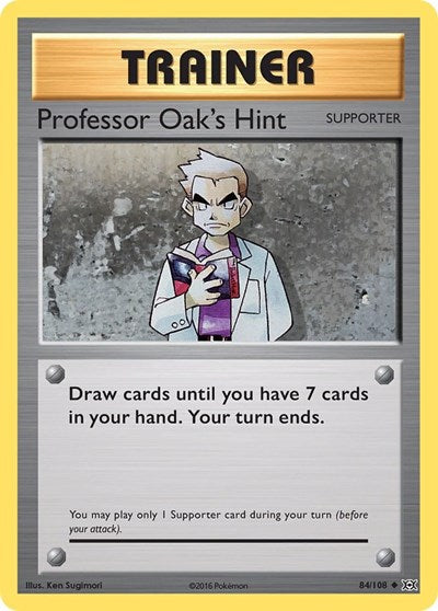 Professor Oak's Hint (XY - Evolutions) Near Mint