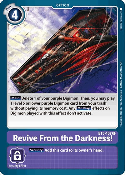 Revive From the Darkness! (Battle of Omni) Near Mint