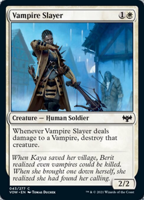 Vampire Slayer (Innistrad: Crimson Vow) Near Mint - Nick Nack's Full Frontal Attack