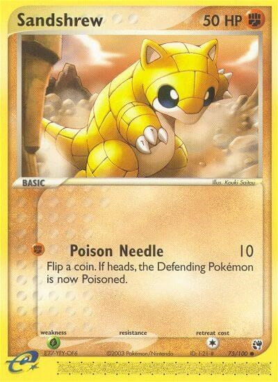 Sandshrew (Sandstorm) Heavy Play