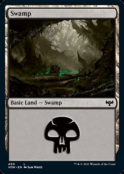 Swamp (400) (Innistrad: Crimson Vow) Near Mint - Nick Nack's Full Frontal Attack