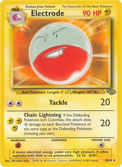 Electrode (18) (Jungle) Medium Play Unlimited