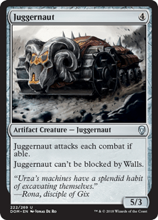 Juggernaut (Dominaria) Near Mint - Nick Nack's Full Frontal Attack