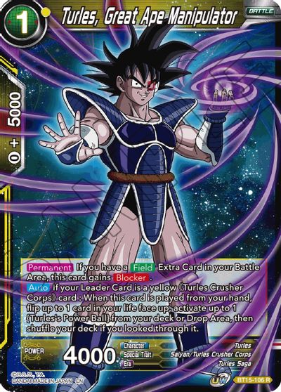 Turles, grand singe manipulateur [BT15-106] 