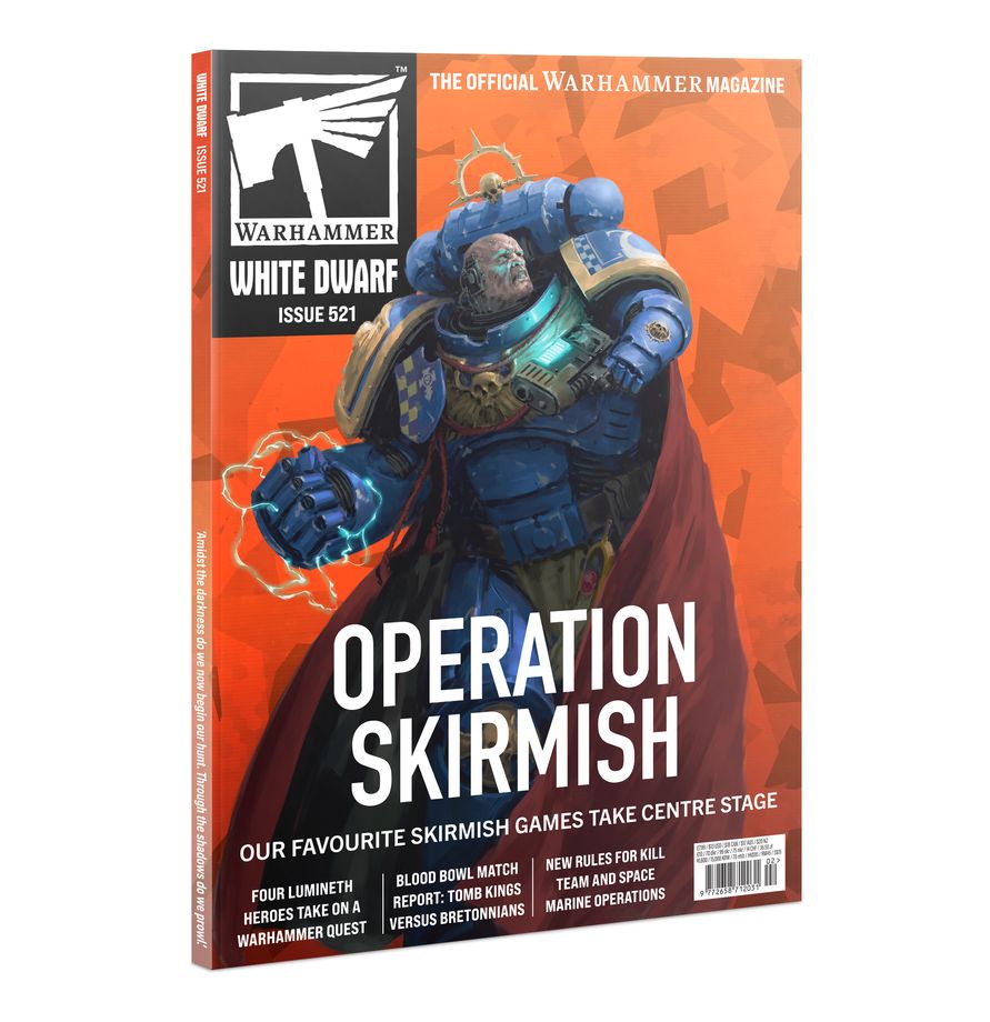 Warhammer White Dwarf Issue 521 (February 2026) Magazine - Nick Nack's Full Frontal Attack