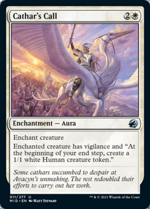 Cathar's Call (Innistrad: Midnight Hunt) Near Mint - Nick Nack's Full Frontal Attack