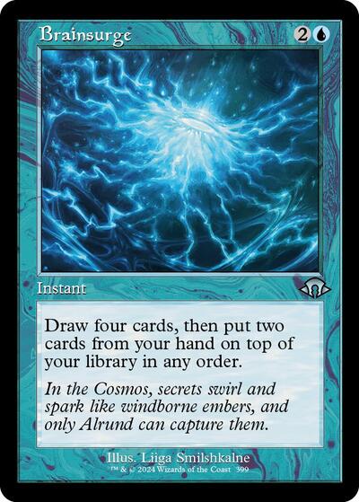 Brainsurge (Retro Frame) (Modern Horizons 3) Near Mint Foil - Nick Nack's Full Frontal Attack