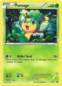 Pansage - BW11 (Black and White Promos) Light Play Holofoil