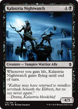 Kalastria Nightwatch (Battle for Zendikar) Near Mint - Nick Nack's Full Frontal Attack