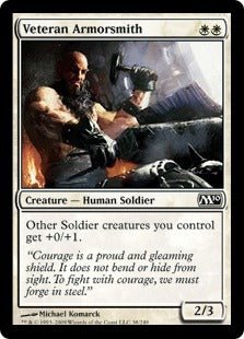 Veteran Armorsmith (Magic 2010 Core Set) Near Mint - Nick Nack's Full Frontal Attack