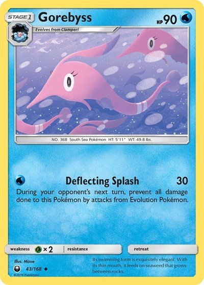 Gorebyss (SM - Celestial Storm) Near Mint - Nick Nack's Full Frontal Attack