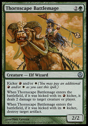 Thornscape Battlemage (Duel Decks: Phyrexia vs The Coalition) Near Mint