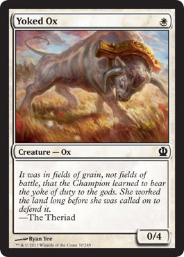 Yoked Ox (Theros) Near Mint - Nick Nack's Full Frontal Attack