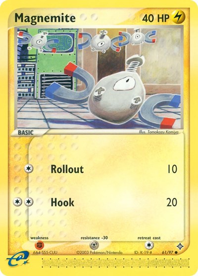 Magnemite - 061 (Dragon) Light Play