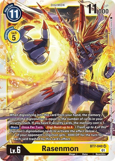 Rasenmon (The Next Adventure) Near Mint Foil