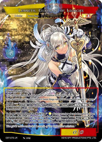 Kerukeion, Star Sword // Lenneth, Guardian of Legacies (Clash of the Star Trees) Near Mint Foil