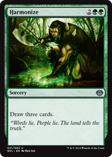 Harmonize (Duel Decks Anthology: Elves vs Goblins) Near Mint