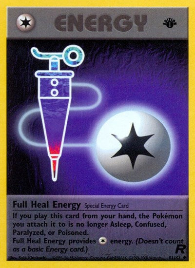 Full Heal Energy (Team Rocket) Light Play Unlimited