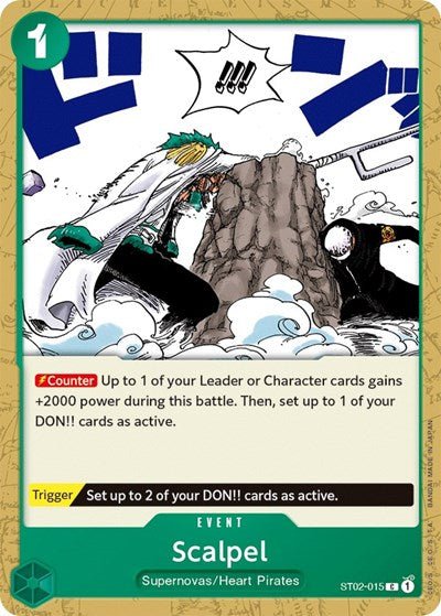 Scalpel (Starter Deck 2: Worst Generation) Near Mint - Nick Nack's Full Frontal Attack