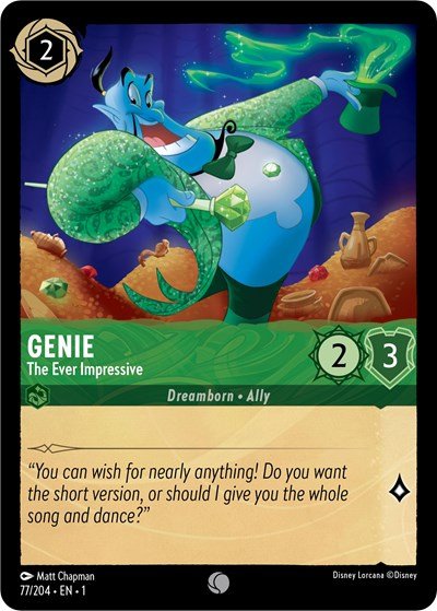 Genie - The Ever Impressive (The First Chapter) Near Mint - Nick Nack's Full Frontal Attack