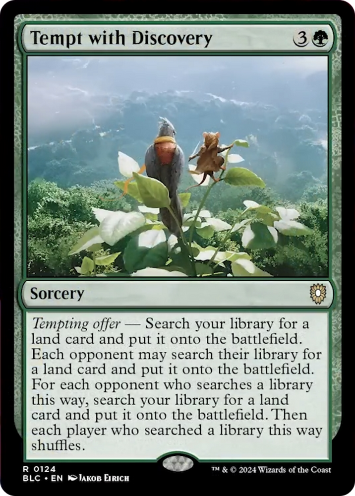 Tempt with Discovery [Bloomburrow Commander]