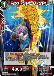 Trunks, Adventure's Advent (BT17-014) [Ultimate Squad]