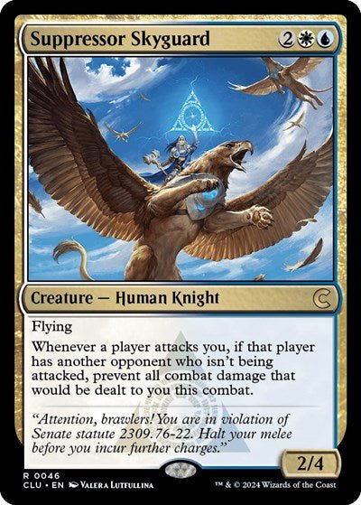 Suppressor Skyguard (Ravnica: Clue Edition) Near Mint - Nick Nack's Full Frontal Attack