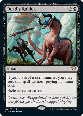 Deadly Rollick (Commander 2020 Ikoria) Near Mint - Nick Nack's Full Frontal Attack