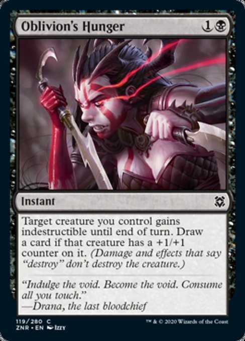 Oblivion's Hunger (Zendikar Rising) Near Mint - Nick Nack's Full Frontal Attack