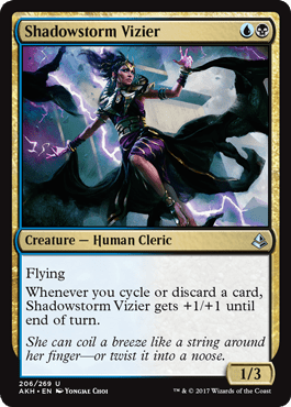 Shadowstorm Vizier (Amonkhet) Near Mint - Nick Nack's Full Frontal Attack