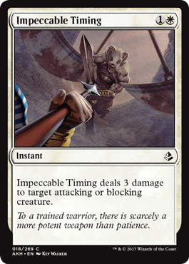 Impeccable Timing (Amonkhet) Near Mint - Nick Nack's Full Frontal Attack