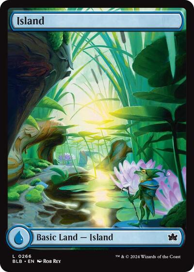 Island (0266) (Bloomburrow) Near Mint