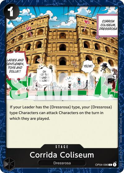 Corrida Coliseum (Pirate Foil) (Premium Booster -The Best- Vol. 2) Near Mint Foil