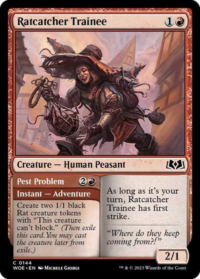 Ratcatcher Trainee (Wilds of Eldraine) Near Mint