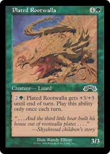 Plated Rootwalla (Battle Royale Box Set) Light Play - Nick Nack's Full Frontal Attack
