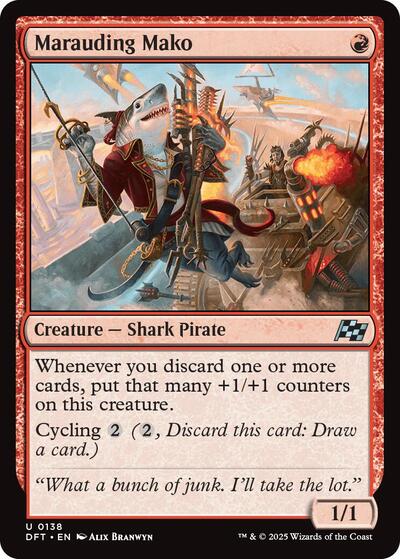Marauding Mako (Aetherdrift) Near Mint - Nick Nack's Full Frontal Attack