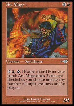 Arc Mage (Nemesis) Near Mint - Nick Nack's Full Frontal Attack
