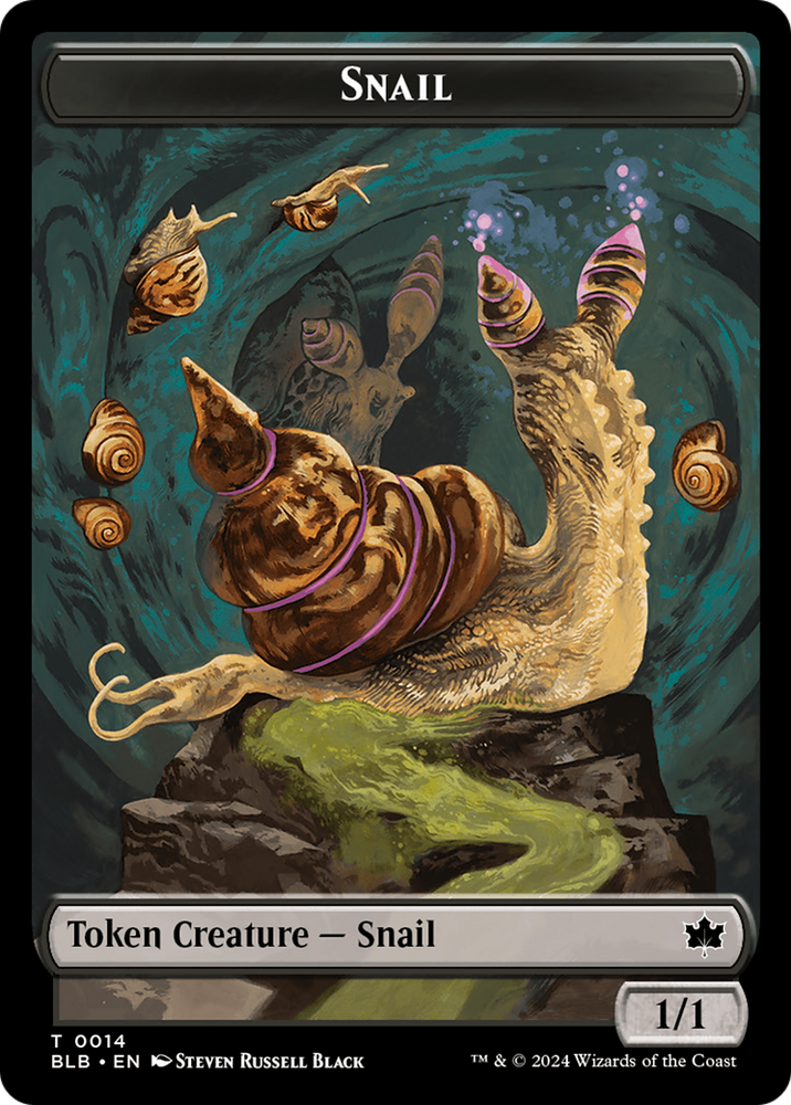 Snail Token [Bloomburrow Tokens]